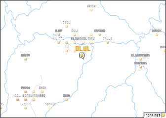 map of Olul