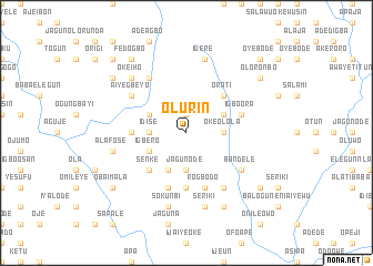 map of Olurin