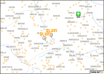 map of Oluri