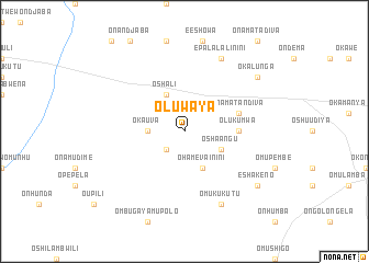 map of Oluwaya