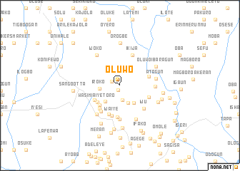 map of Oluwo