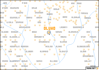 map of Oluwo