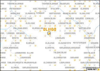 map of Olvido