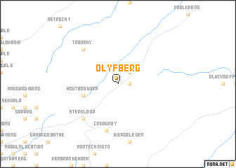 map of Olyfberg