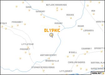 map of Olyphic