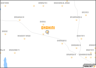 map of Omahini
