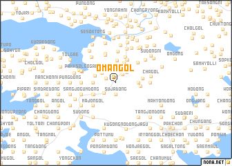 map of Oman-gol