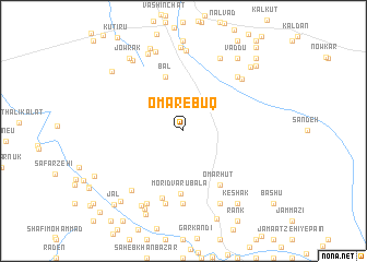 map of ‘Omar-e Būq