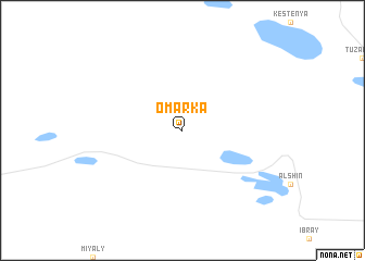 map of Omarka