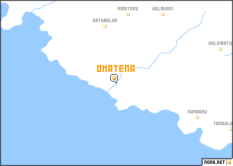 map of Omatena