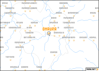 map of Omaura