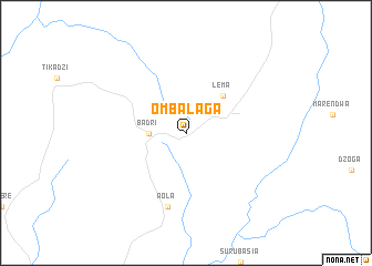 map of Ombalaga