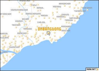 map of Ŏmbang-dong