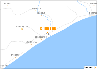 map of Ombetsu