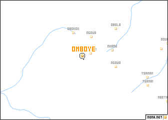map of Omboyé