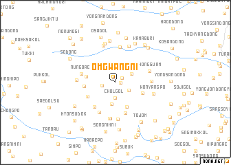 map of Ŏmgwang-ni