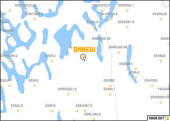 map of Omhedi