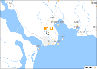 map of Omili