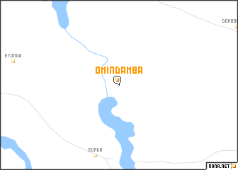 map of Omindamba
