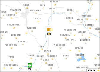 map of Omi