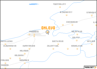 map of Omlevo