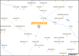 map of Omnishevo