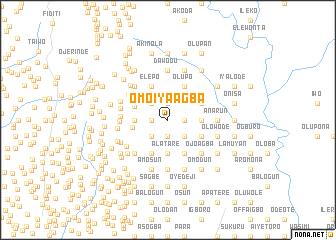 map of Omo Iya Agba