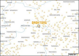 map of Omok-tong