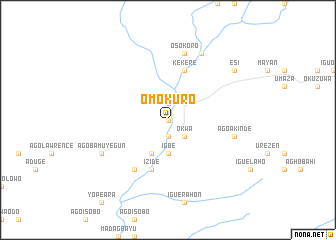 map of Omokuro