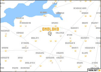 map of Omoloko