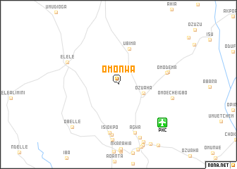 map of Omo Nwa