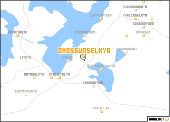 map of Omossunsel\