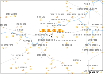 map of Omoul Kouré