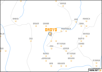 map of Omoyo