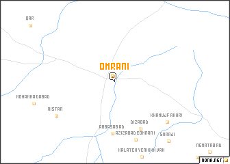 map of ‘Omrānī