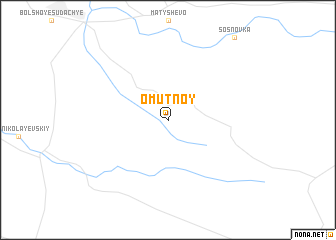 map of Omutnoy
