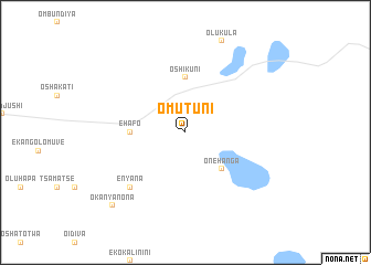 map of Omutuni