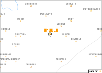 map of Omuulu