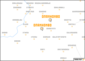 map of Onamhombo
