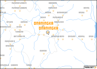 map of Onaningka