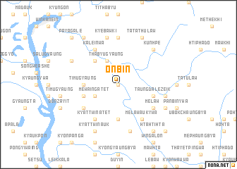 map of Onbin