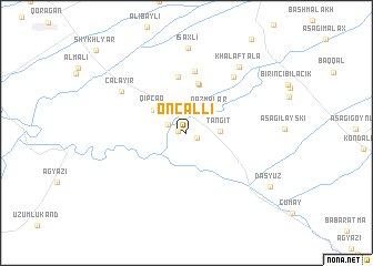 map of Oncallı