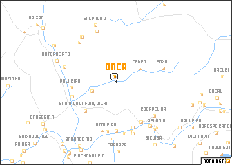 map of Onça