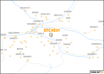map of Onchevi