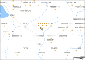 map of Ôn Ðắc