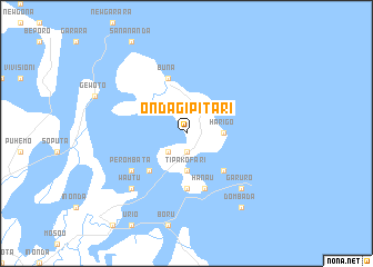 map of Ondagipitari