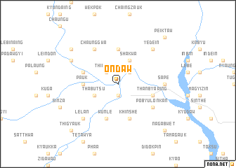 map of Ôndaw