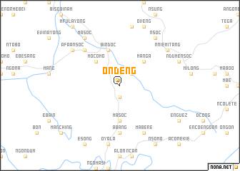 map of Ondeng