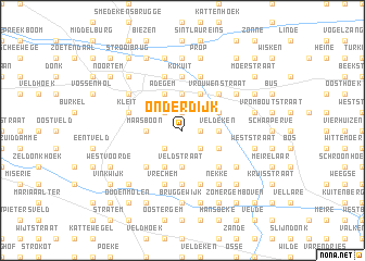 map of Onderdijk