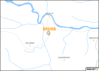 map of Ondina